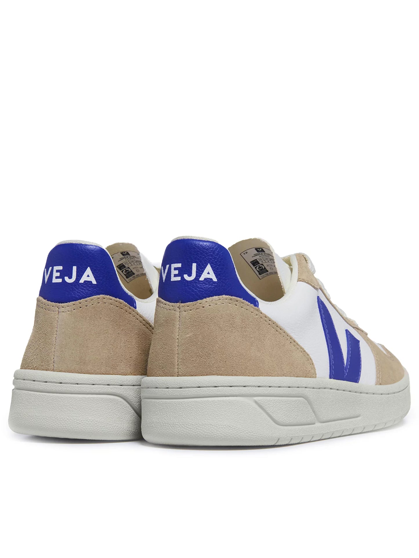 V-10 CHROMEFREE LEATHER WHITE PAROS SAHARA